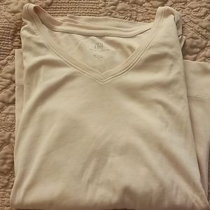 M v-neck long sleeve shirt J. Jill